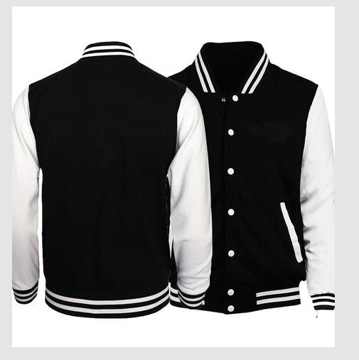 Men Letterman Varsity Baseball Jacket Winter Streetwear Jacket