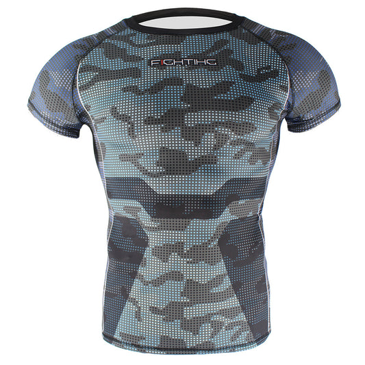 Mens Compression Sport Suit Quick Dry Running Gym Fitness Tracksuits Set