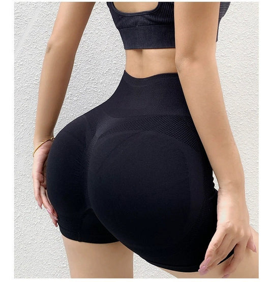 Womens Fitness Yoga Shorts Pants Butt Lifting Seamless Leggings Women Gym
