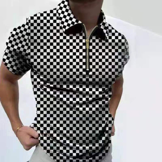 Men's Polo Shirt Men Short-Sleeved Shirt Summer Shirt