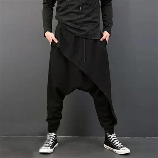 Mens Fashion Loose harem pants Streetwear Style Pant