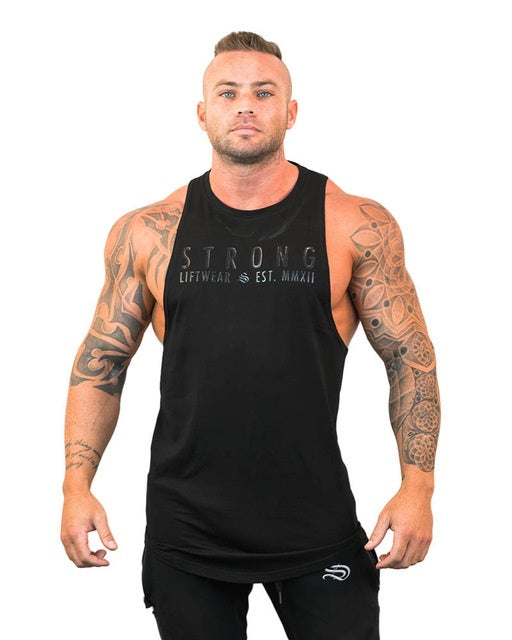 Men's Vest Dry Fit Y-Back Muscle Tank Top