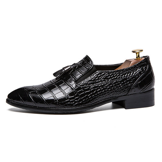 Mens Pointed leather shoes