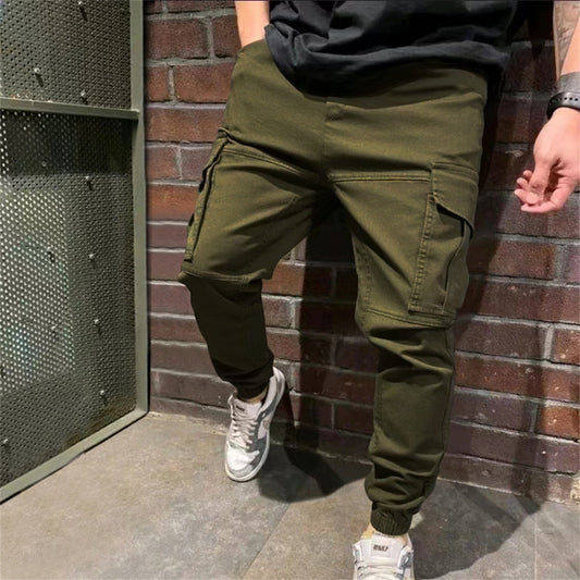 Mens Cargo Pants Sports Pants With Pockets Casual Cargo Trousers