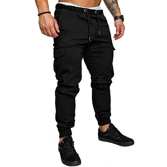 Men's Cargo Pant Woven Fabric Casual Pants Corset Pants