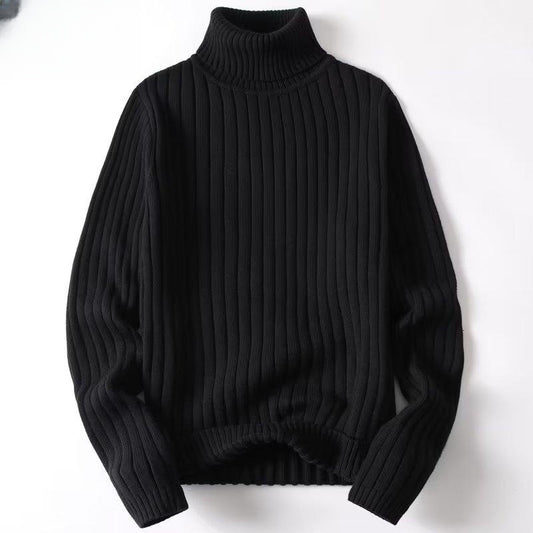 Mens Turtleneck Sweater Warm Autumn And Winter Versatile Bottoming Shirt Men