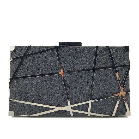 Luxury Crossbody Handbags Women Party Chain Glitter Gold Wedding Clutches Shoulder Bag