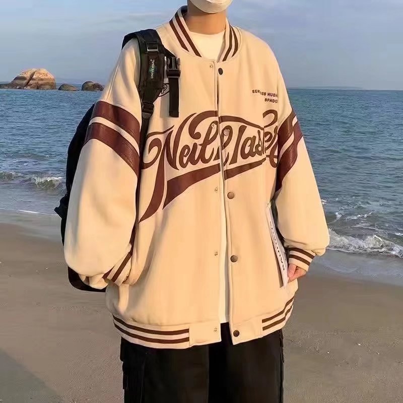 Unisex Men's Casual Varsity Baseball Jacket College Letterman American TOP