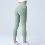 Womens Seamless Leggings Yoga Pants Tummy Control Workout Running Yoga Leggings