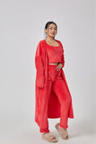 Cozy Pajama Set, 3 Piece Lounge Set, Cute Loungewear, Matching Warm Suit Sets