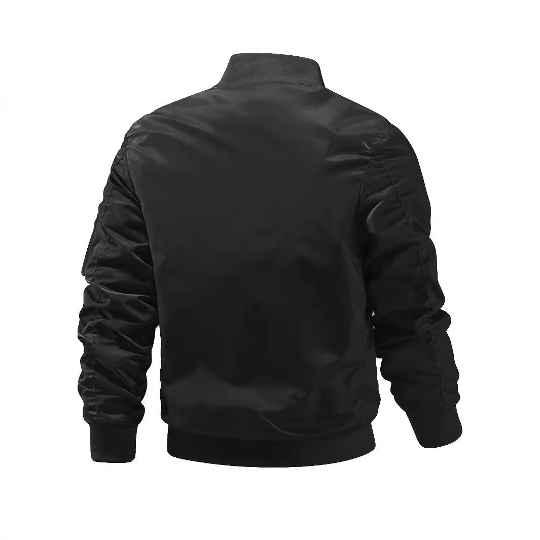 Military Men's Bomber Jacket Baseball Jacket Pilot Jacket