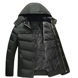 Mens Winter Padded Jacket Warm Military Jacket