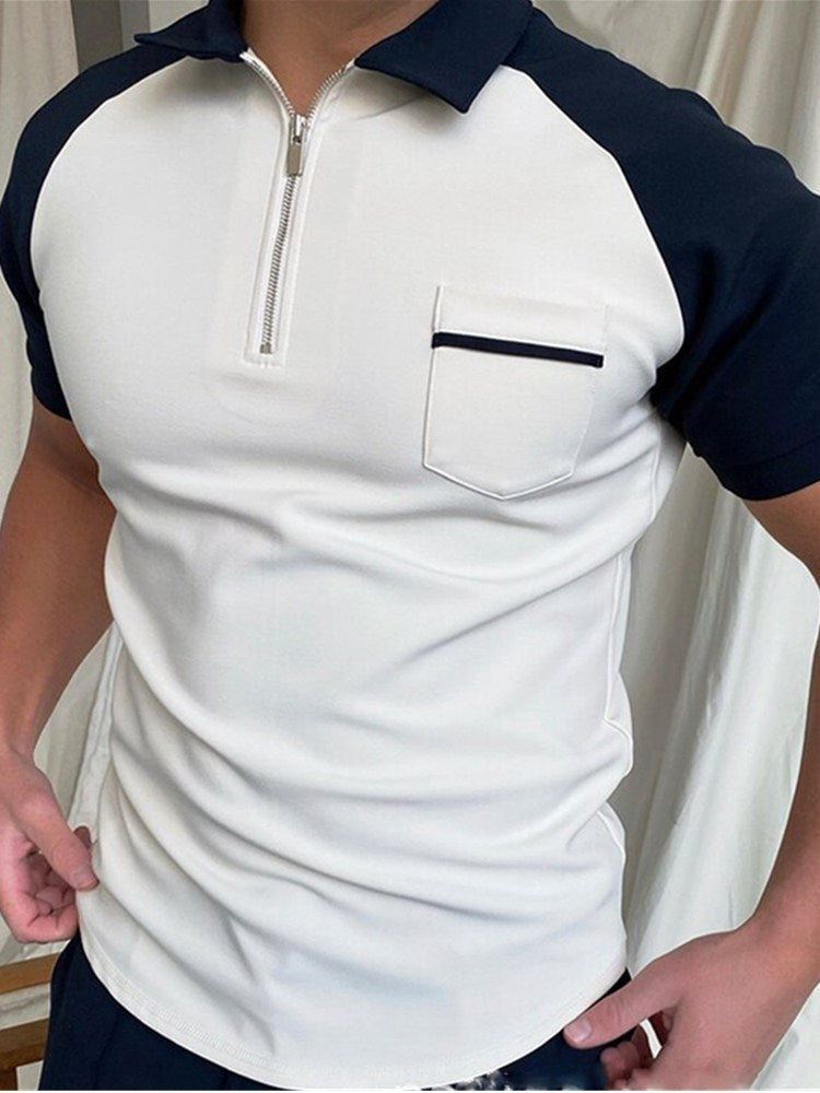 Men's Polo Shirt Men Short-Sleeved Shirt Summer Shirt