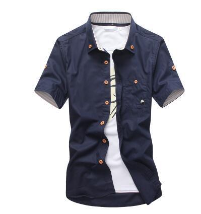 Adult Fashion Embroidery Mens Shirts