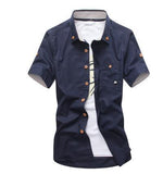 Adult Fashion Embroidery Mens Shirts