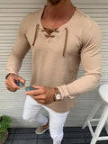 Mens Solid Color Short-Sleeved T-Shirt Tops Compassionate Men