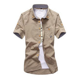 Adult Fashion Embroidery Mens Shirts