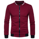 Mens Fashion Zipper Cotton Jacket For Mens