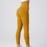 Womens Seamless Leggings Yoga Pants Tummy Control Workout Running Yoga Leggings