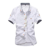 Adult Fashion Embroidery Mens Shirts