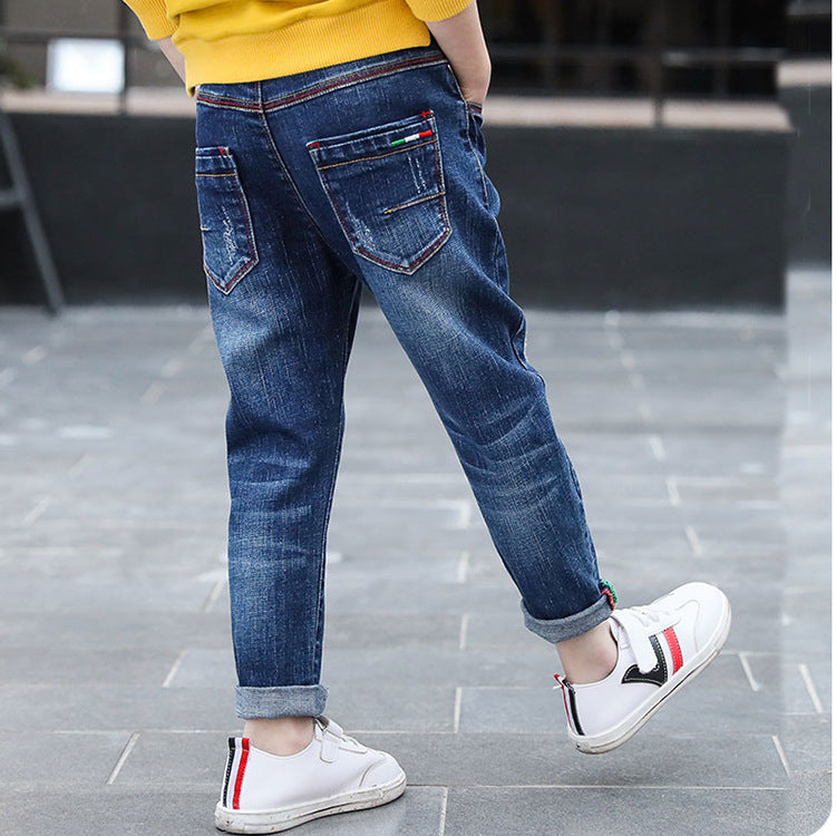 Boys Jeans Pant, New Style Adult Jeans Pant spring and autumn children's trousers