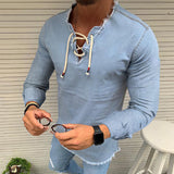 Mens Solid Color Short-Sleeved T-Shirt Tops Compassionate Men