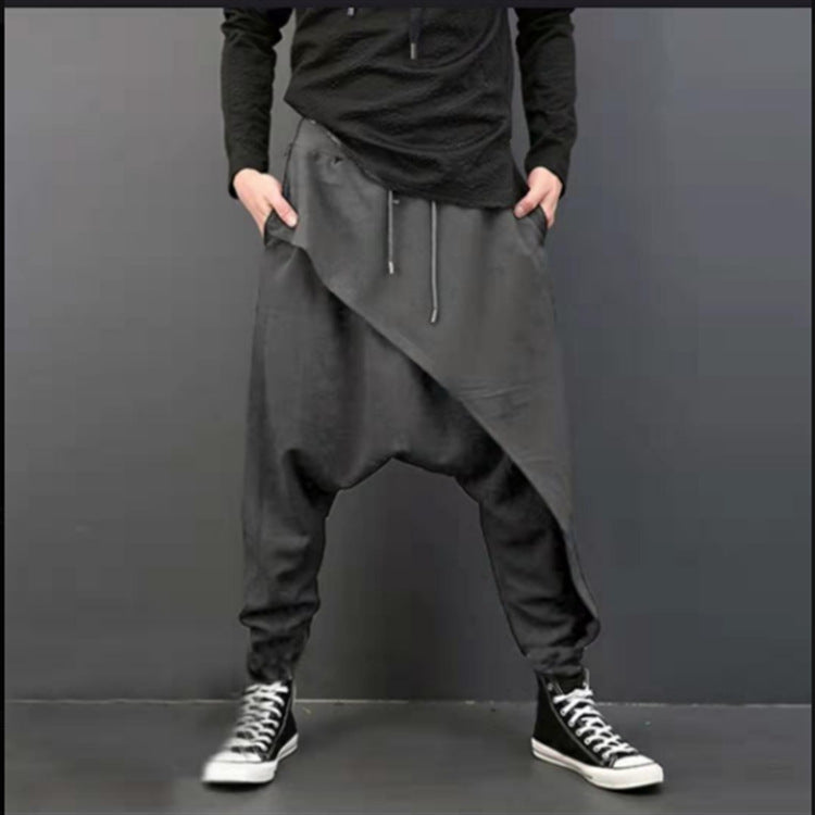 Mens Fashion Loose harem pants Streetwear Style Pant