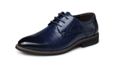 Men's Dress Shoes Brogue Formal Lace Up Oxfords Shoes
