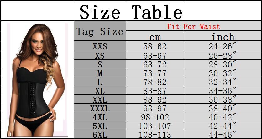 Women's Fitness GYM Waist Trainer Corset