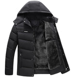 Mens Winter Padded Jacket Warm Military Jacket