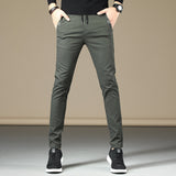 Mens Casual pants men trendy wild youth pants