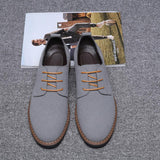 Men's Urban Suede Leather Lace Up Oxfords Shoes
