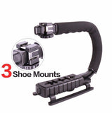 Ulanzi Handheld Smartphone Video Rig Case For  Samsung,Phone Rig Stabilizer For Live Stream Youtube Filmmaking Vlogger