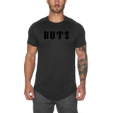 Gym Wear Plain Shirts Mens Fittness Sports Clothing