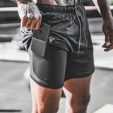 Mens Shorts Pocket Compression Shorts