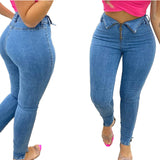 JEANS COLOMBIANOS COLOMBIAN ZIPPER JEANS LEVANTA COLA