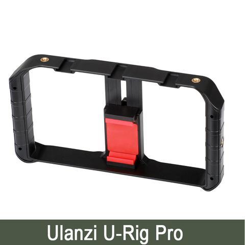 Ulanzi Handheld Smartphone Video Rig Case For  Samsung,Phone Rig Stabilizer For Live Stream Youtube Filmmaking Vlogger