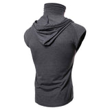 Summer Men's Personality Ninja Suit Hooded Vest Mission Vest for Men Summer