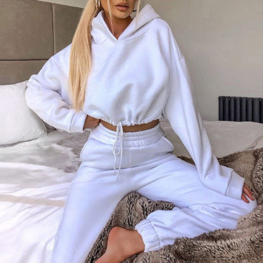 Womens Jogging Suits For  2 Piece Sweatsuits Tracksuits Sexy Long Sleeve Hoodie Casual Fitness Sportswear