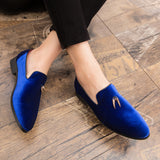 Men's Loafers Tassels Penny Slip-On Luxury Wedding Shoes