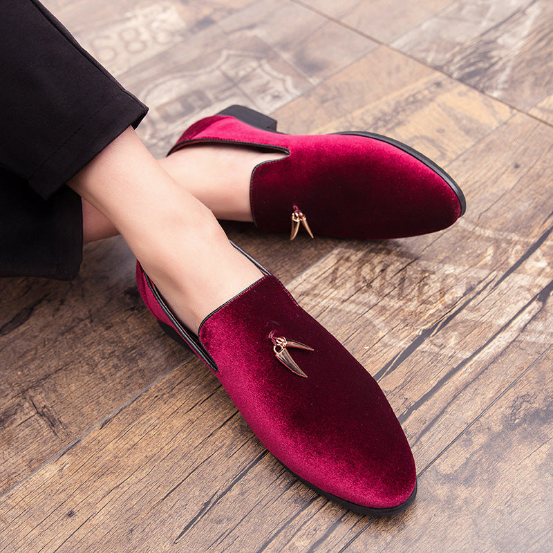 Men's Loafers Tassels Penny Slip-On Luxury Wedding Shoes