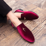Men's Loafers Tassels Penny Slip-On Luxury Wedding Shoes