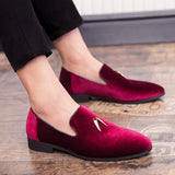 Men's Loafers Tassels Penny Slip-On Luxury Wedding Shoes