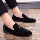 Men's Loafers Tassels Penny Slip-On Luxury Wedding Shoes