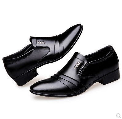 Men's Dress Shoes Square Toe Oxfords Shoes Lace up Wedding Shoes