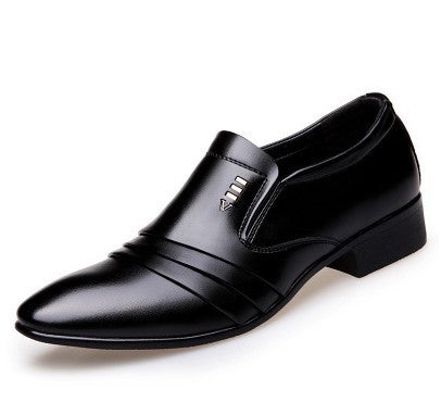 Men's Dress Shoes Square Toe Oxfords Shoes Lace up Wedding Shoes