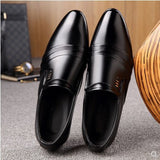 Men's Dress Shoes Square Toe Oxfords Shoes Lace up Wedding Shoes