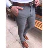 Mens Fit Casual Trousers Men's Suit Trousers