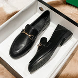 Flat Loafers for Women, Business Casual Comfortable Slip On Work Dressy Shoes Penny Loafer para Mujer