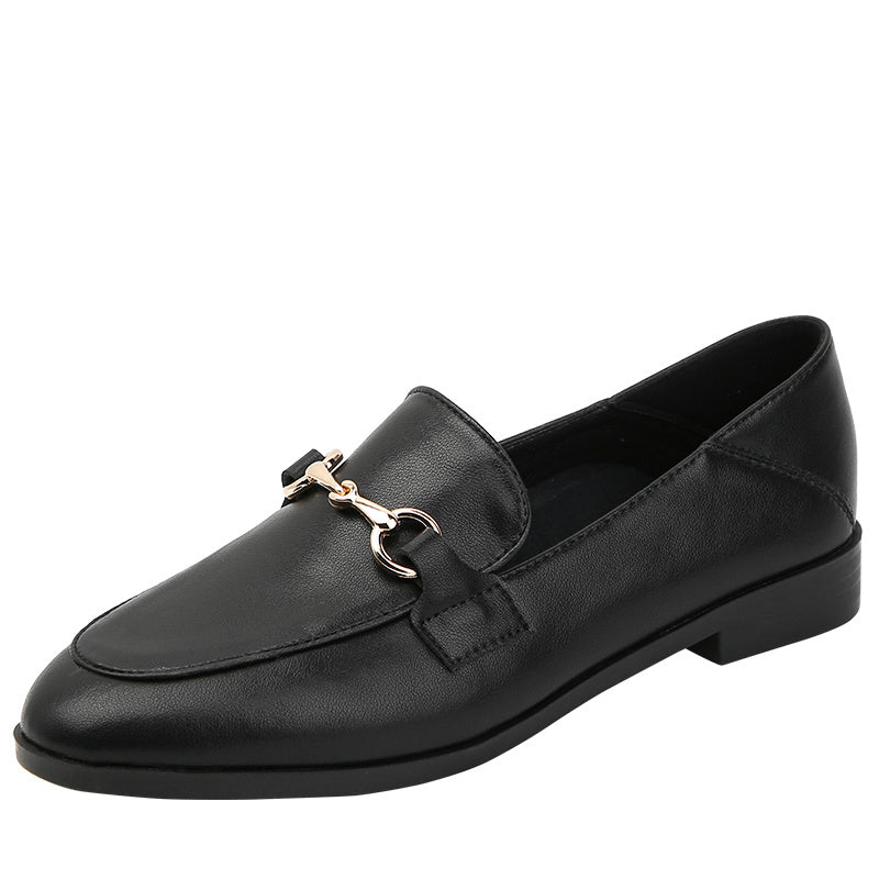 Flat Loafers for Women, Business Casual Comfortable Slip On Work Dressy Shoes Penny Loafer para Mujer